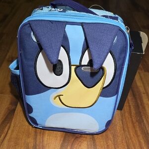 Kids Blue Character Lunch Bag